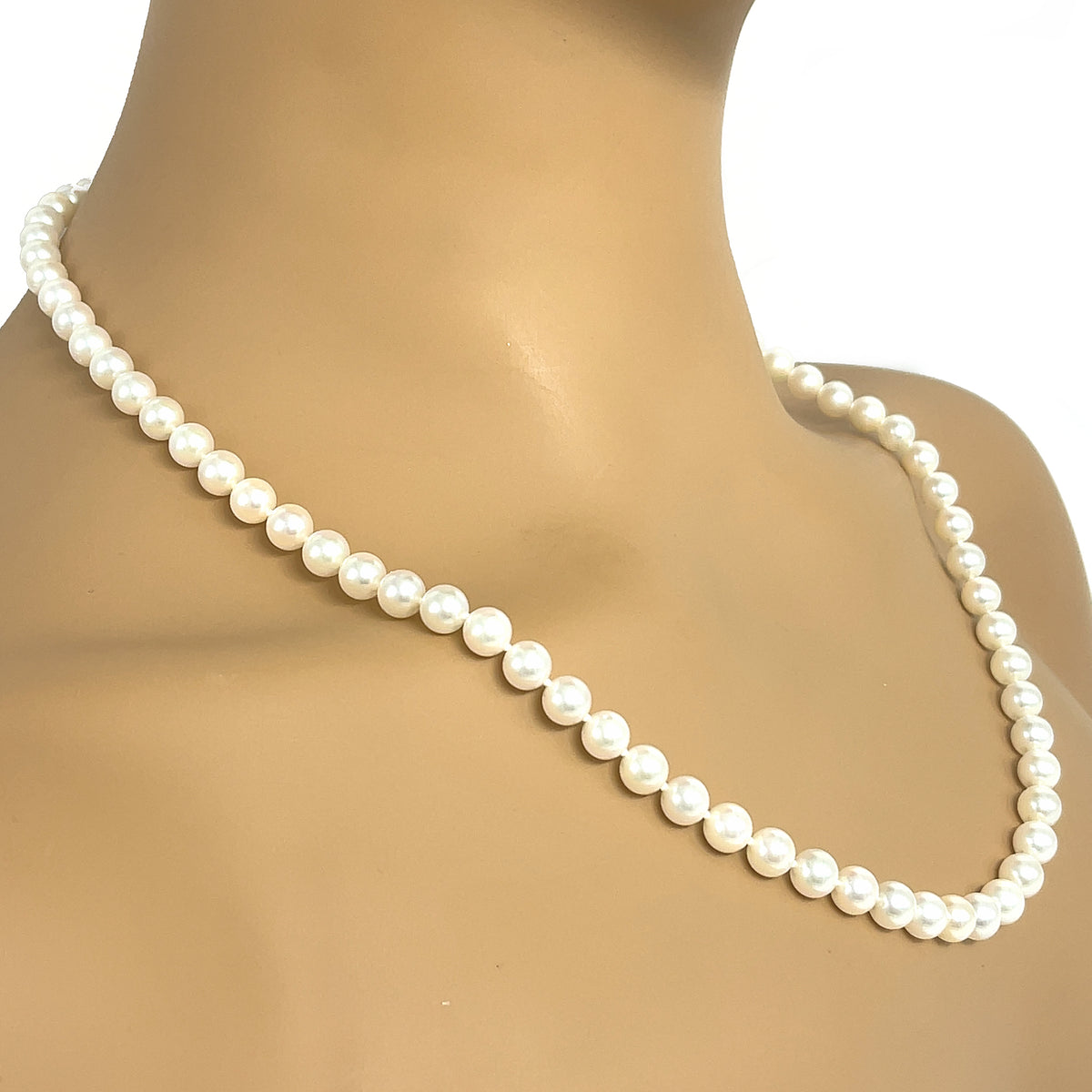 Double Strand Freshwater Pearl Necklace