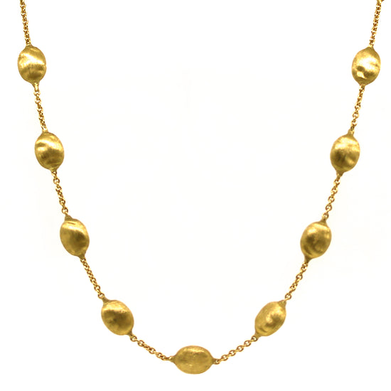 Preowned Marco Bicego 18kt Yellow Gold Small Bead Necklace