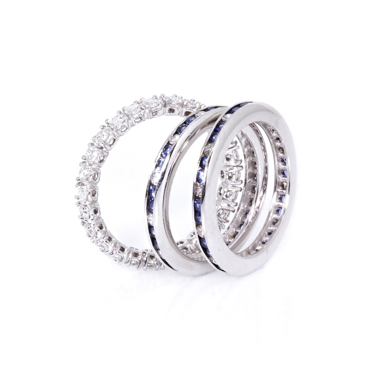 Eternity Bands - Diamonds and Other Gemstones