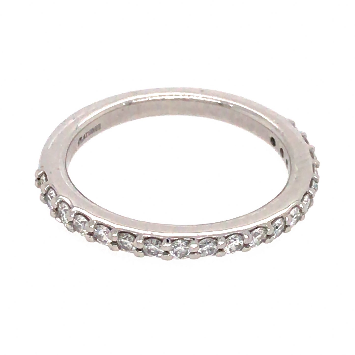 Platinum Diamond Wedding Band