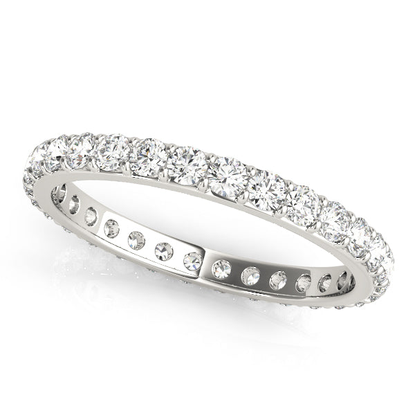 Classic Diamond Eternity Wedding Band - 0.85 Carat Ring Size 6.75