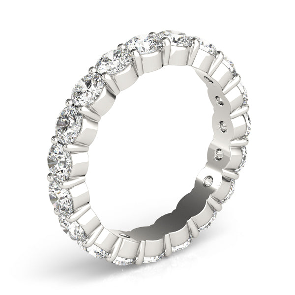 Platinum 4.62 carat Diamond Eternity Wedding Band