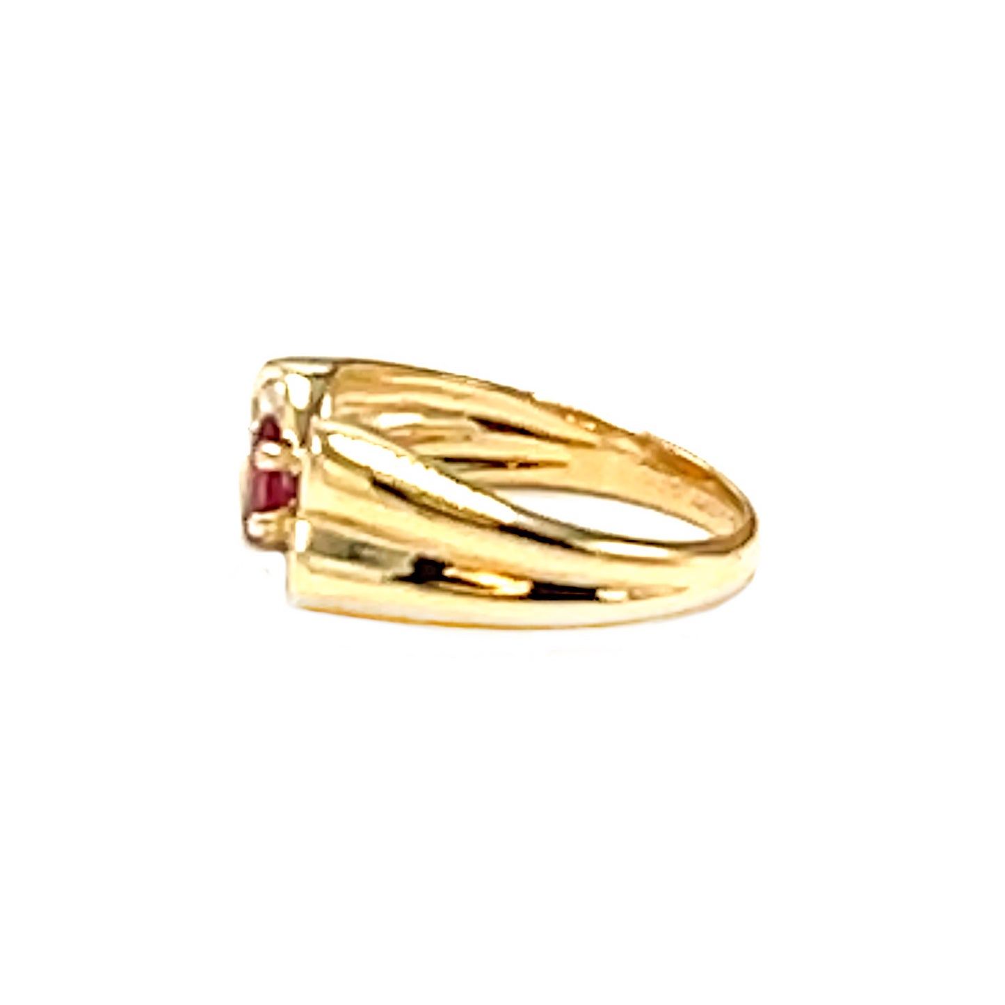 Van Cleef and Arpels Ruby and Diamond Butterfly Ring
