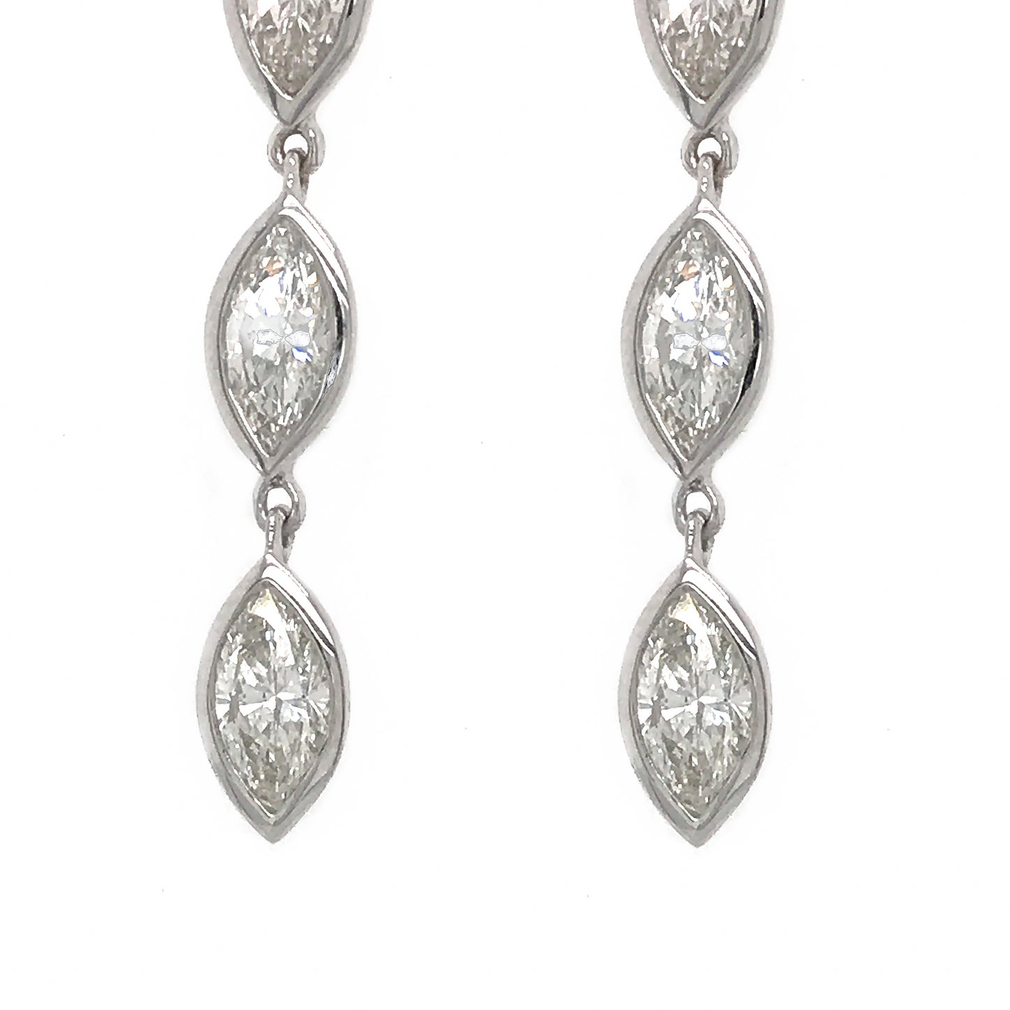 Diamond Drop Earrings