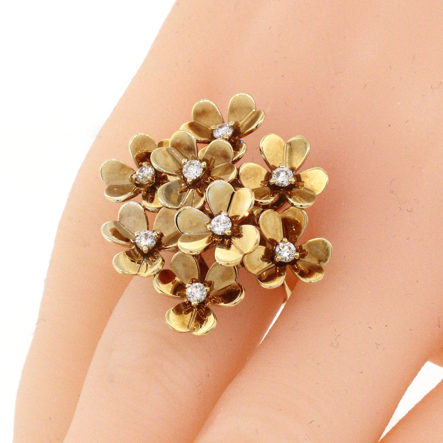 Van Cleef & Arpels Frivole, 8 Flowers Ring