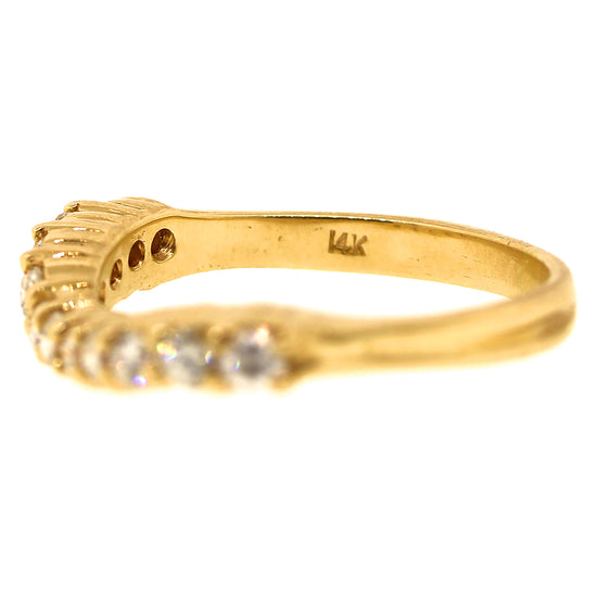 Diamond & 14k Gold Stackable Rings
