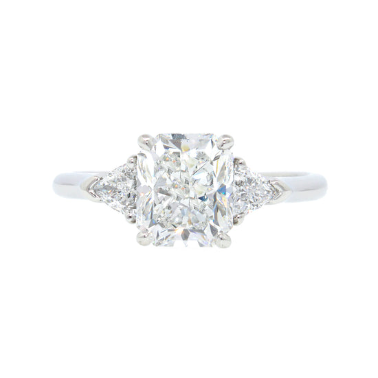 Pre-Owned Tiffany & Co. Lucida Diamond Platinum Engagement Ring