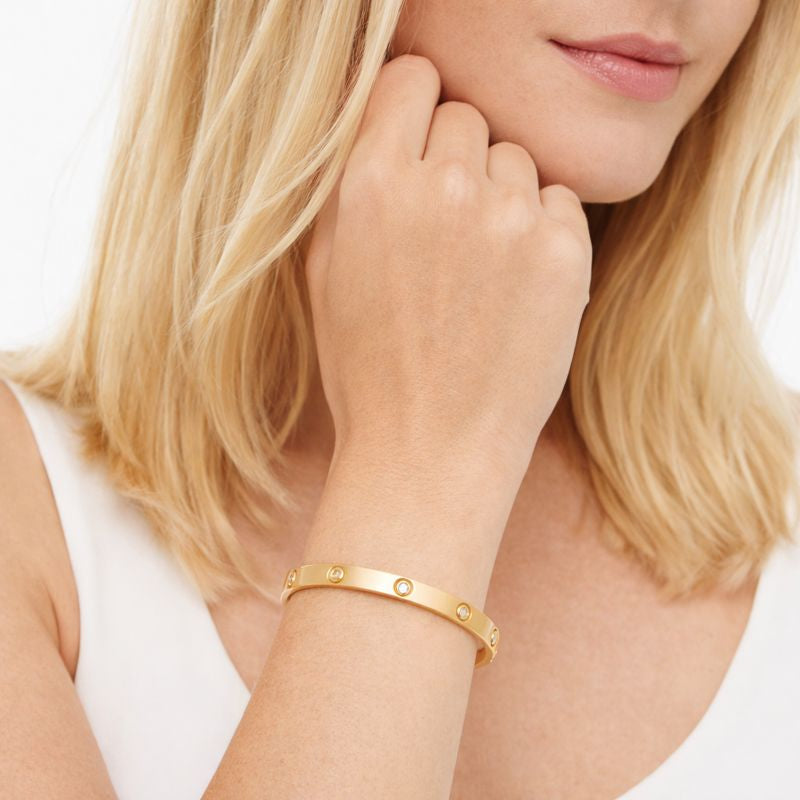 Cartier Classic Love Bracelet with 4 Diamonds in Size 20