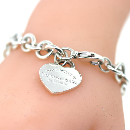 Tiffany & Co. Iconic Heart Tag Bracelet