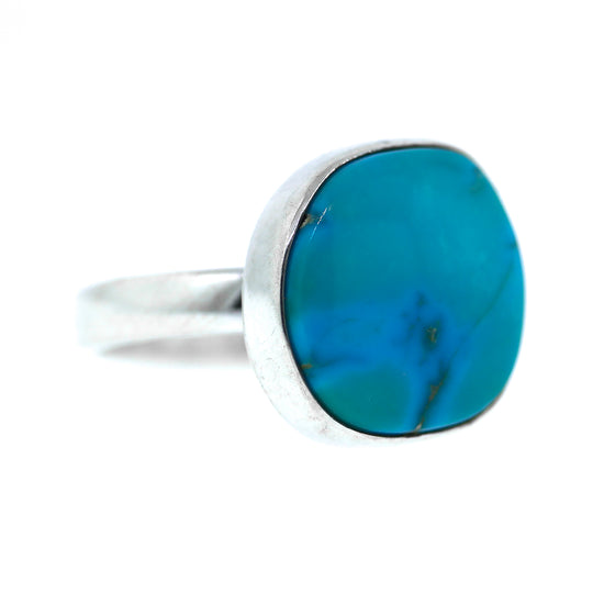 Load image into Gallery viewer, Turquoise &amp;amp; Sterling Silver Ring
