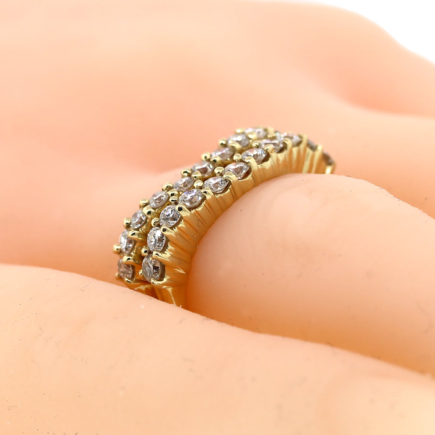 Load image into Gallery viewer, Diamond &amp;amp; 14k Gold Stackable Rings
