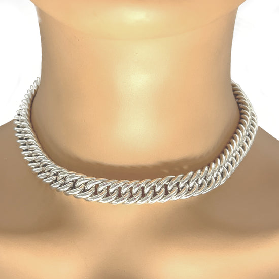 Vintage Tiffany and Co. Cuban Chain Link in Sterling Silver