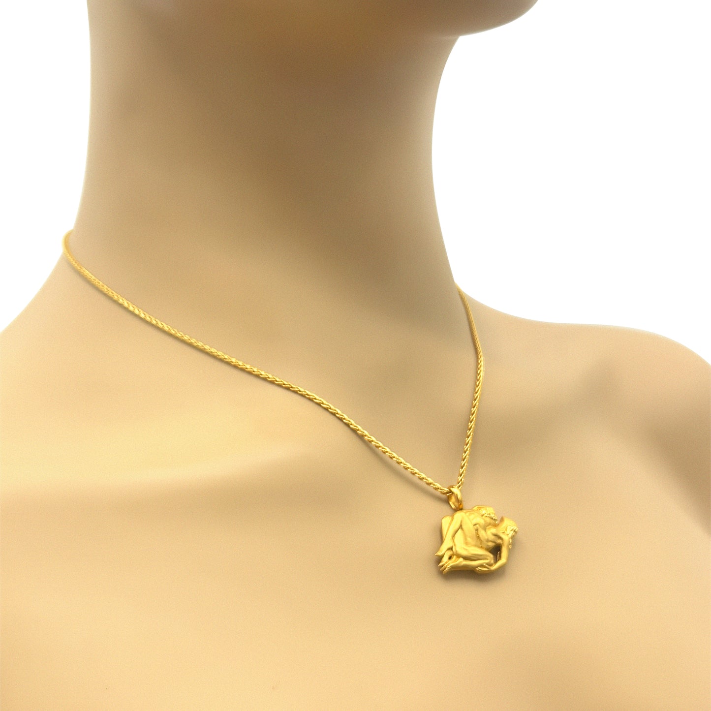 Carrera y Carrera Intertwined Couple Erotic Pendant Necklace