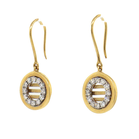 18kt Yellow Gold Earrings and Pendant Set Jewelry