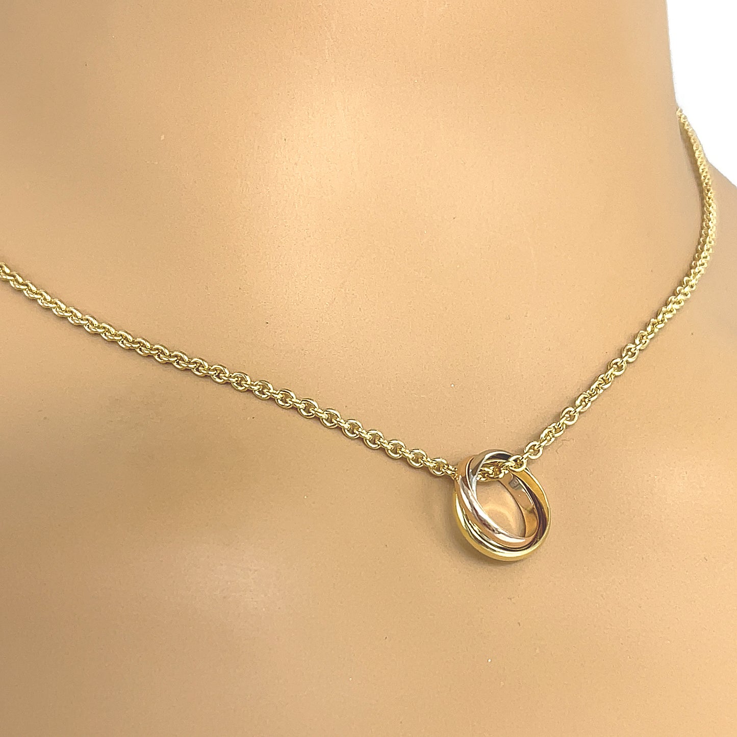Load image into Gallery viewer, Preowned Cartier Trinity Gold Necklace
