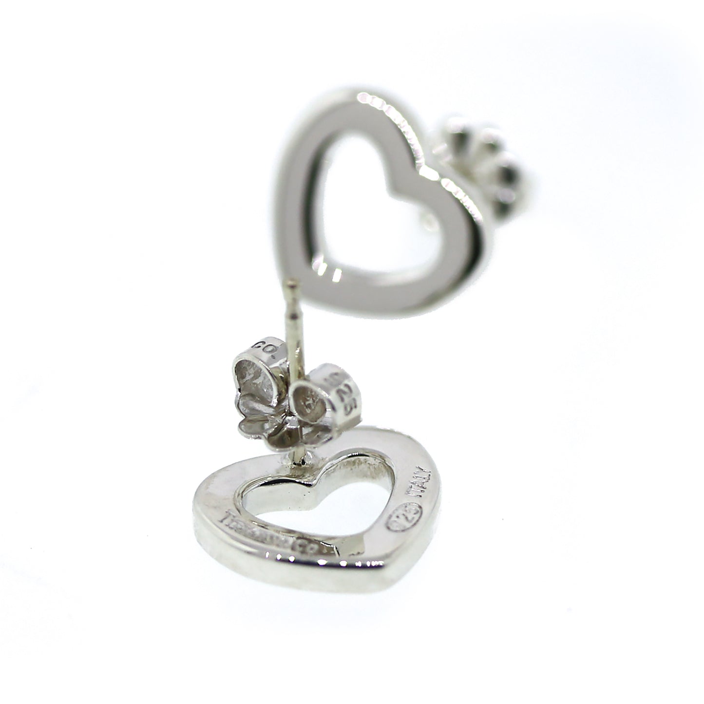 Tiffany & Co. Open Heart Earrings SV925 | Grailed