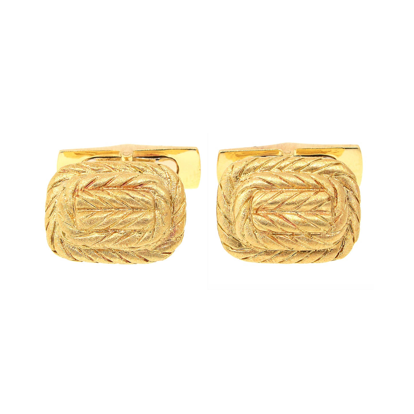 Buccellati Solid Gold Vintage Cufflinks