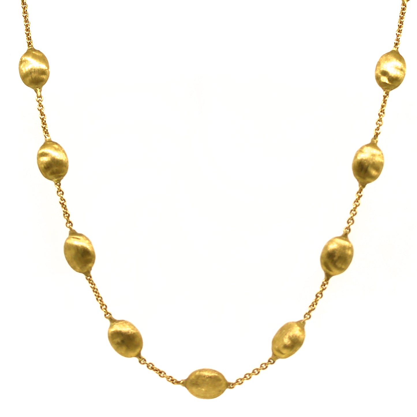 Load image into Gallery viewer, Preowned Marco Bicego 18kt Yellow Gold Small Bead Necklace
