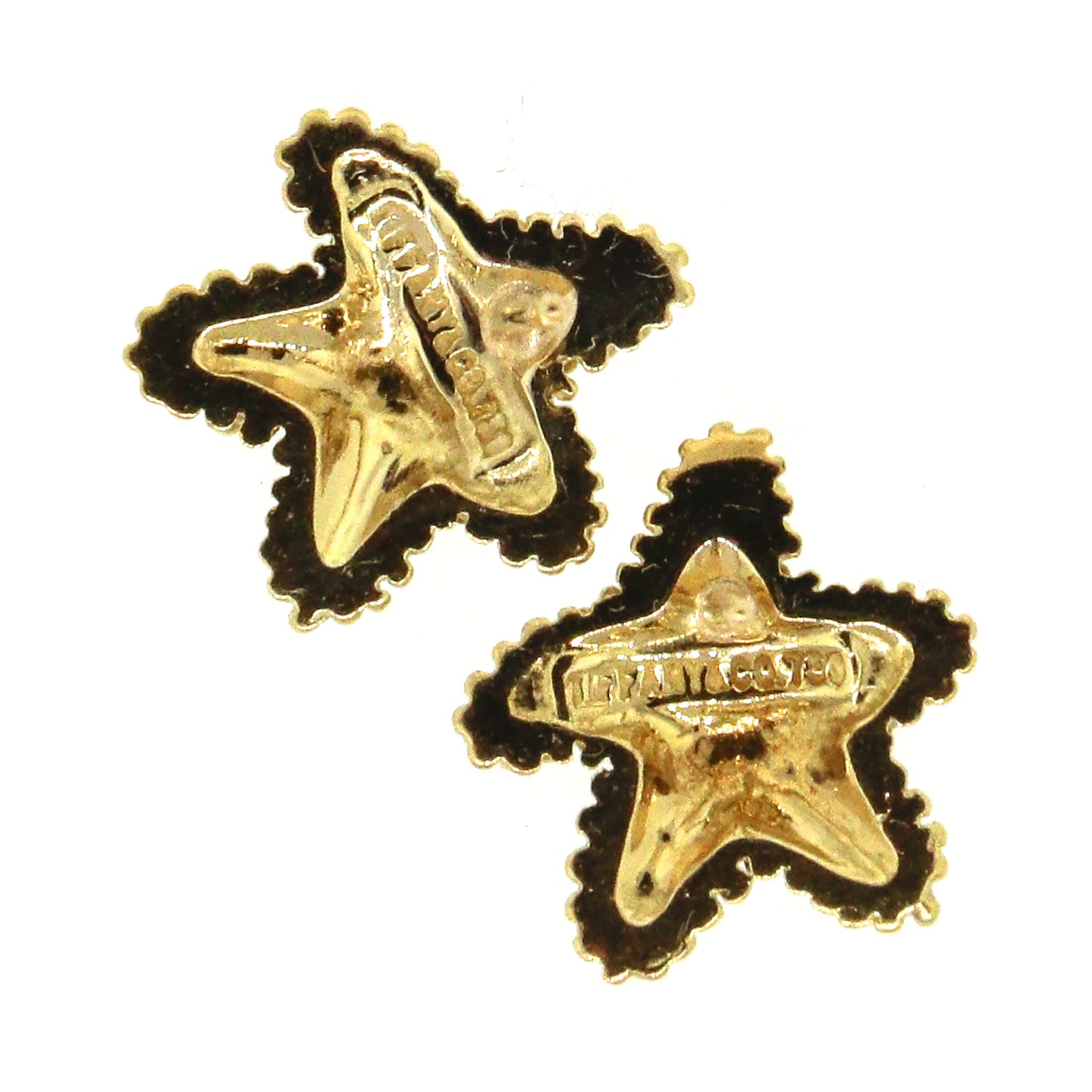 Tiffany & Co. Vintage 18K Yellow Gold Starfish Stud Earrings