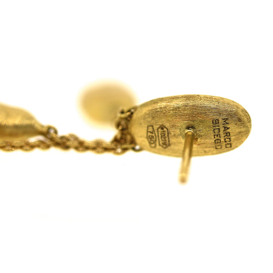 Load image into Gallery viewer, Preowned Marco Bicego 18kt Yellow Gold Hanging Earrings
