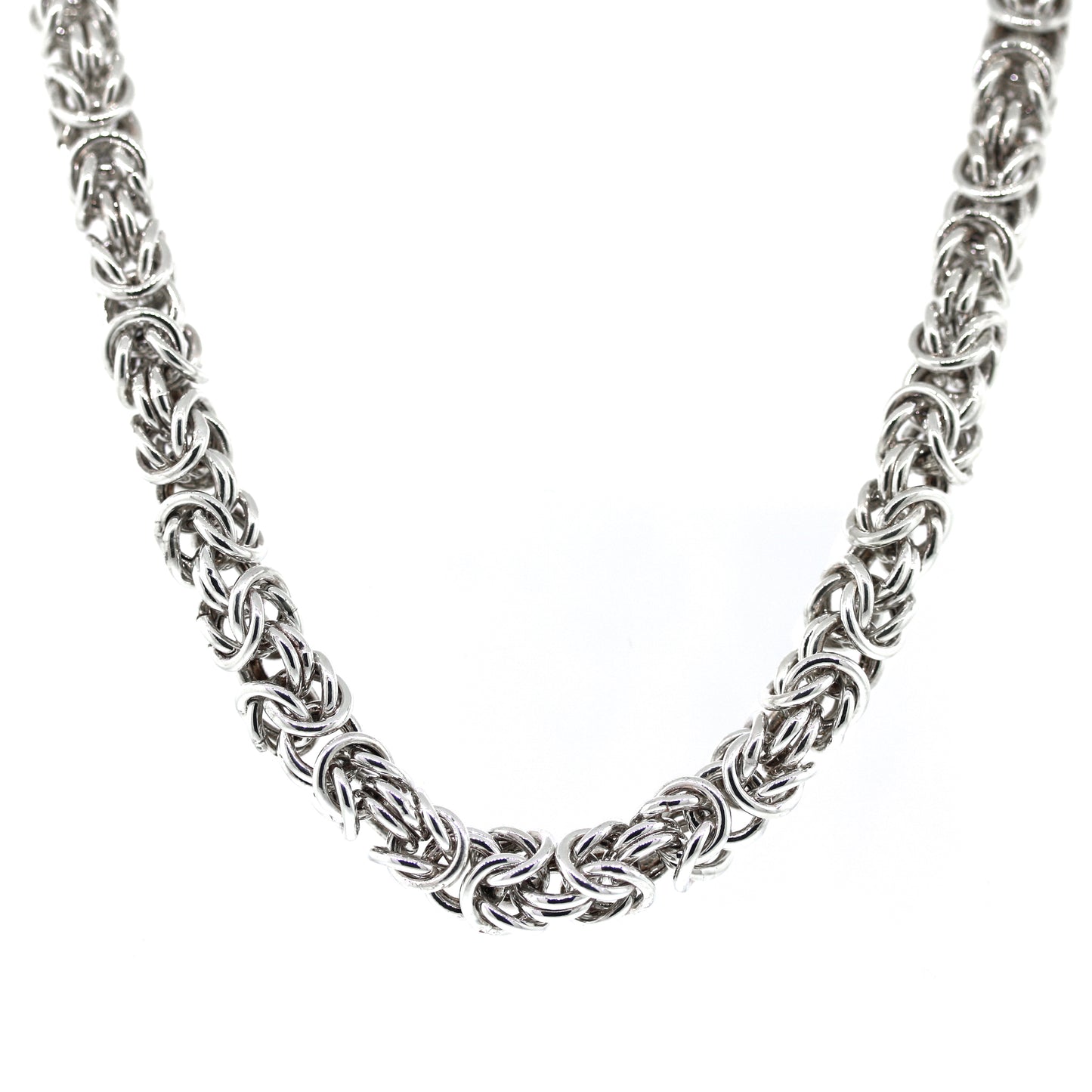 Load image into Gallery viewer, Tiffany and Co. Double Link Chain Necklace in Sterling Silver

