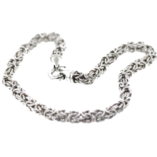 Load image into Gallery viewer, Tiffany and Co. Double Link Chain Necklace in Sterling Silver
