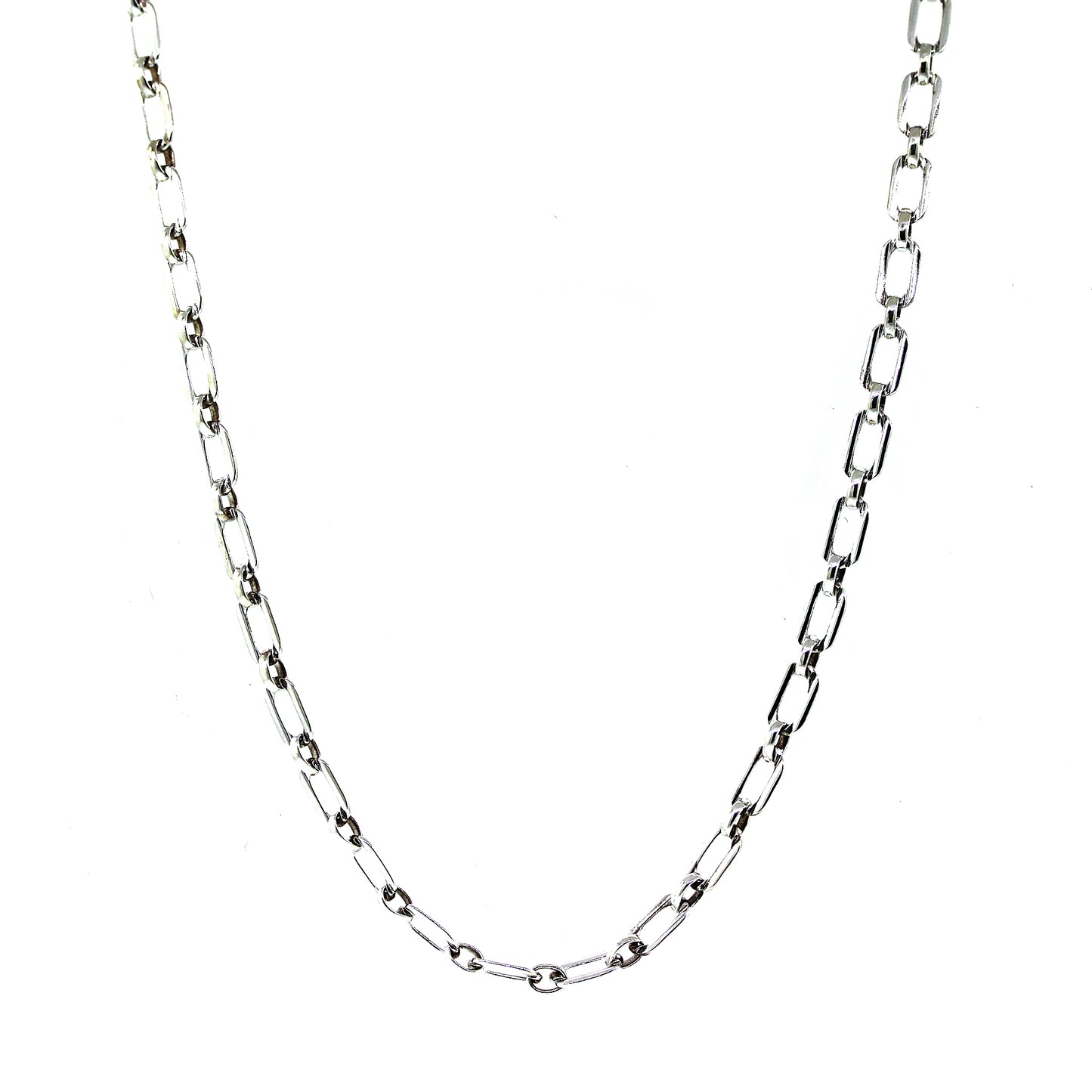 Preowned Tiffany and Co. Sterling Silver Link Chain Necklace