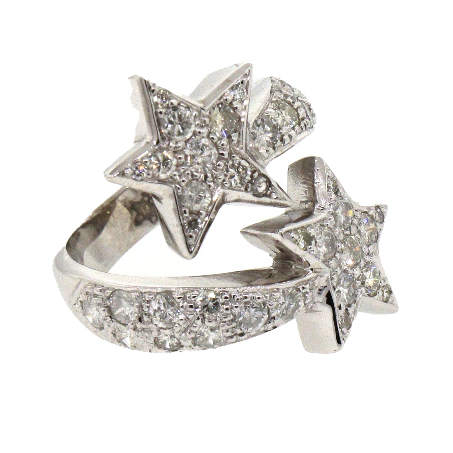 Shooting Star Diamond Ring