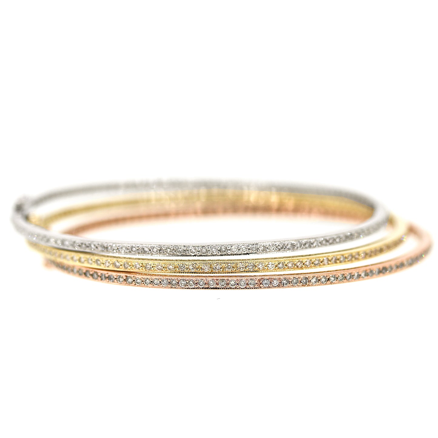 22K Yellow Gold Bangle Set of 12 (129.7gm) – Virani Jewelers