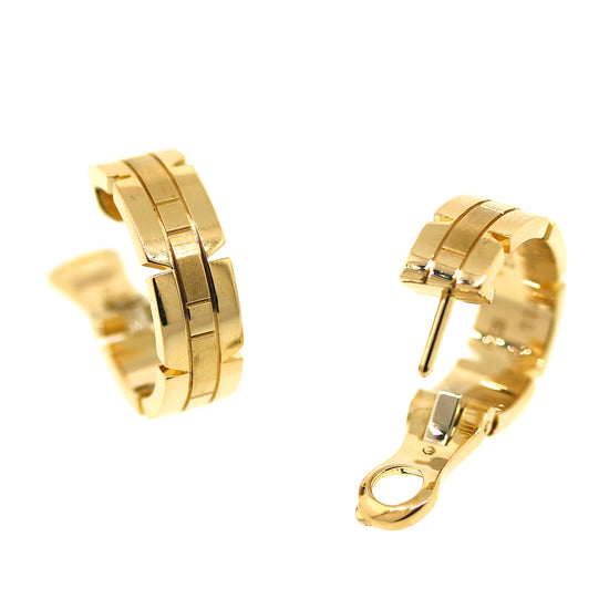 Cartier Paris Tank Francaise Earrings