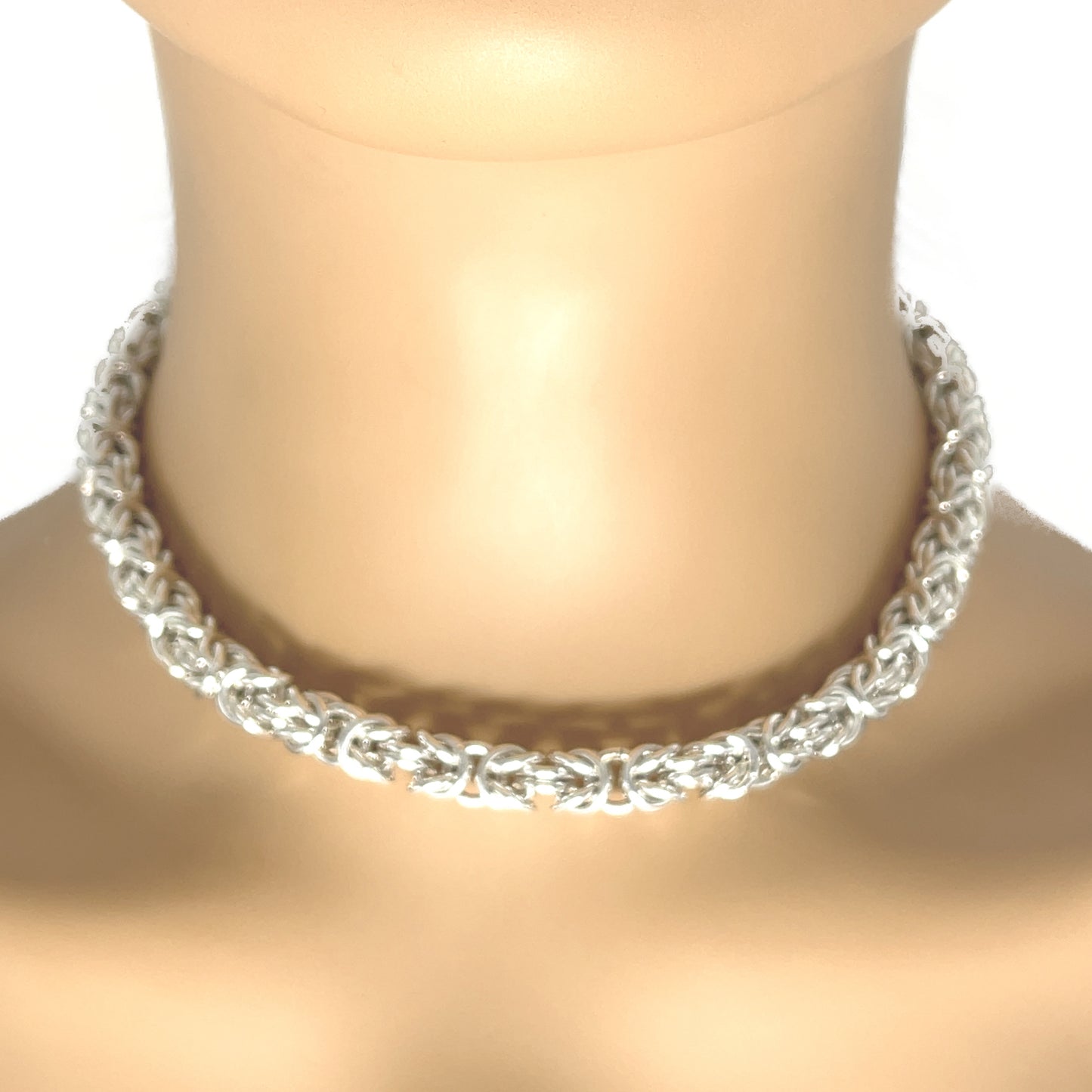 Tiffany and Co. Double Link Chain Necklace in Sterling Silver
