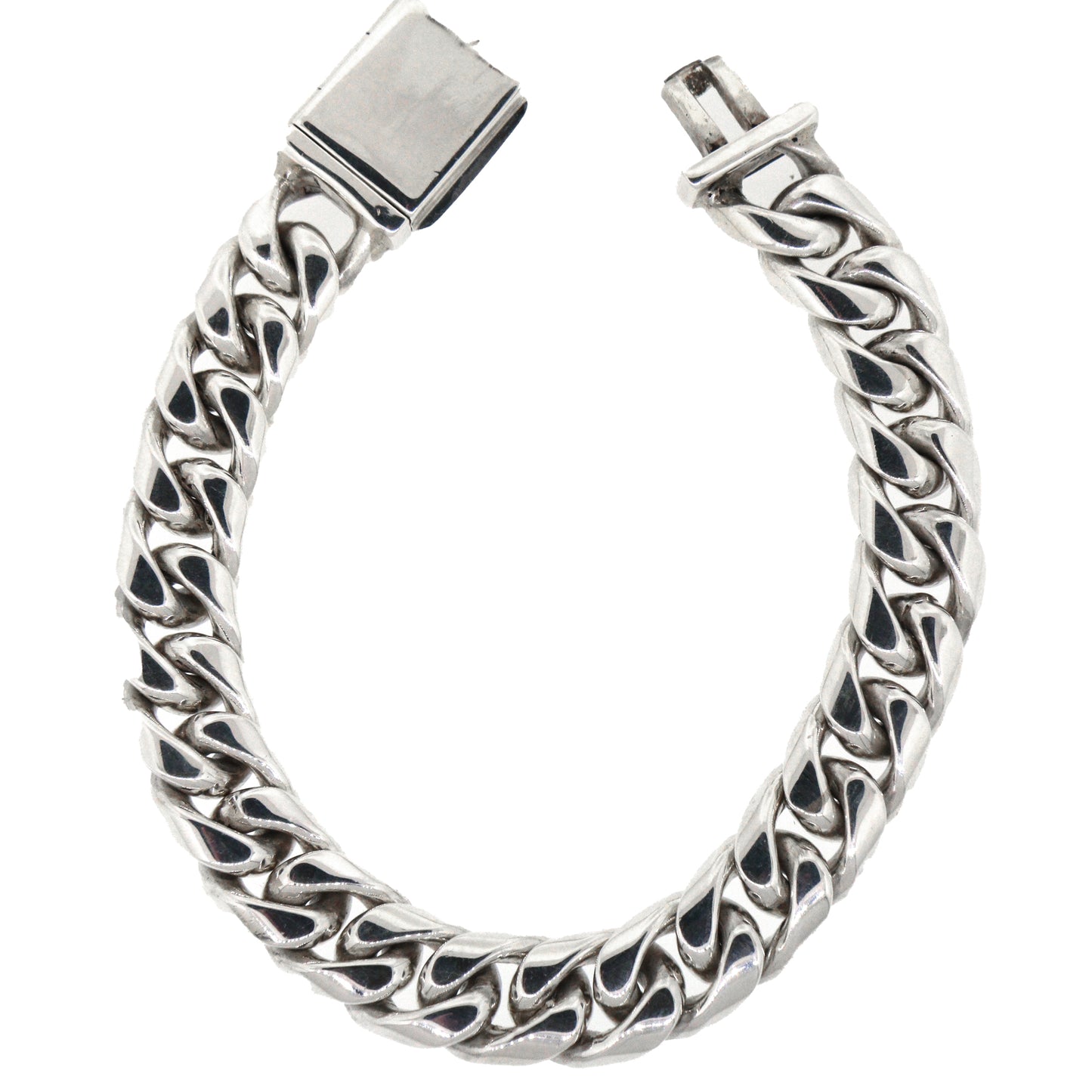 Sterling Silver Cuban Link Bracelet