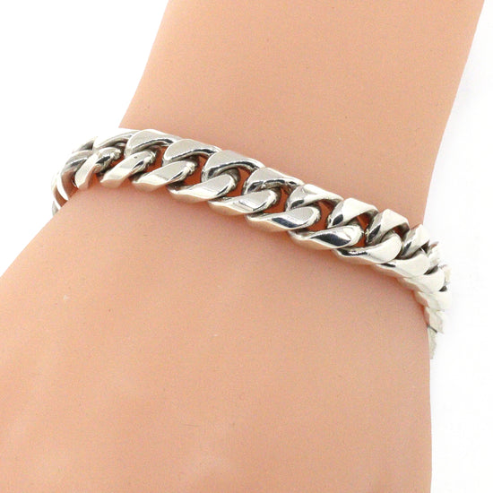 Sterling Silver Cuban Link Bracelet