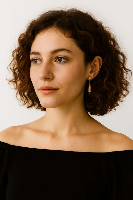 Castilani Etruscan Style Dangle Earrings