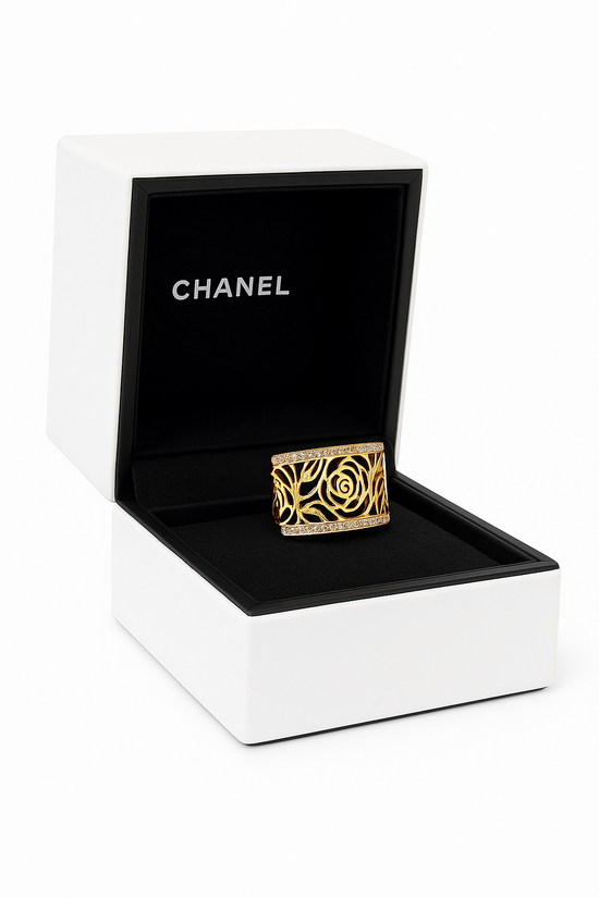 Pave Diamond Knot Ring in 14k Gold