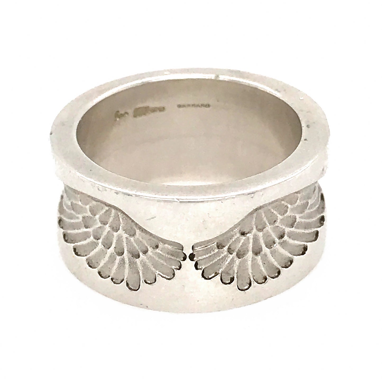 Pre-Owned Garrard by Jade Jagger Winged Ring in Sterling Silver