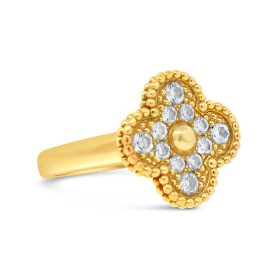 Van Cleef & Arpels Vintage Alhambra Diamond Ring