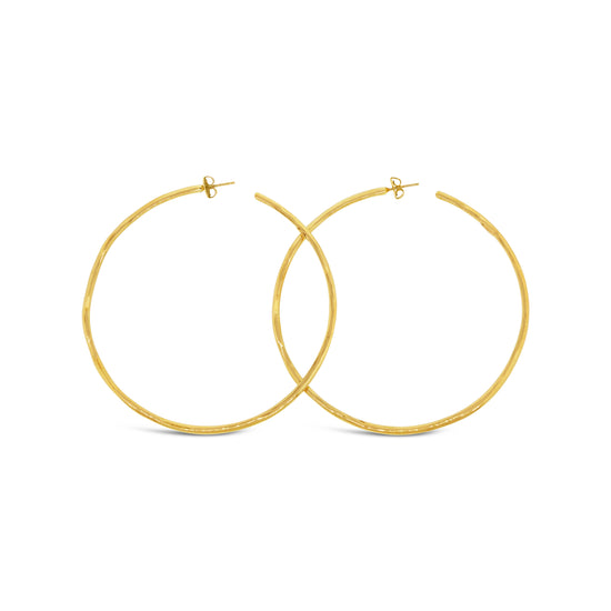 Ippolita Classico Squiggle Hoop in 18 kt Yellow Gold