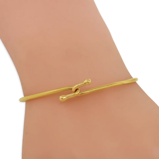 18k Yellow Gold Interlocking Bracelet