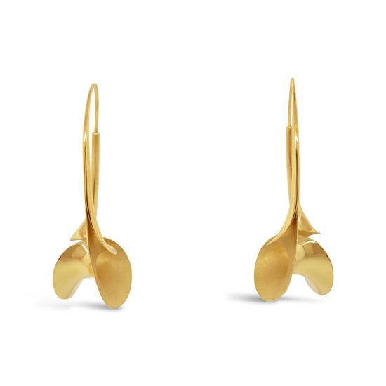 M. Good 18k Yellow Gold Torque Earrings