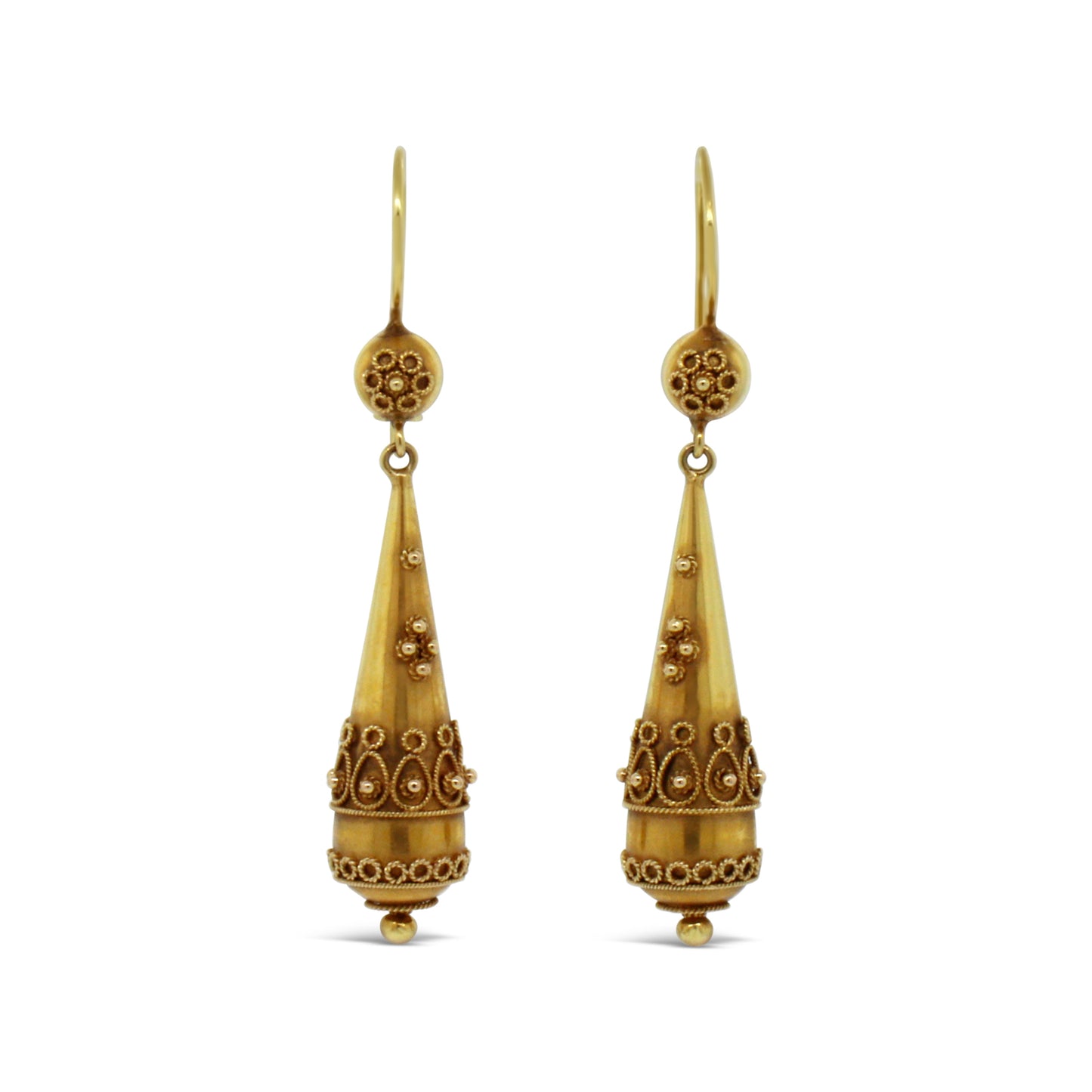 Castilani Etruscan Style Dangle Earrings