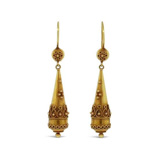 Castilani Etruscan Style Dangle Earrings