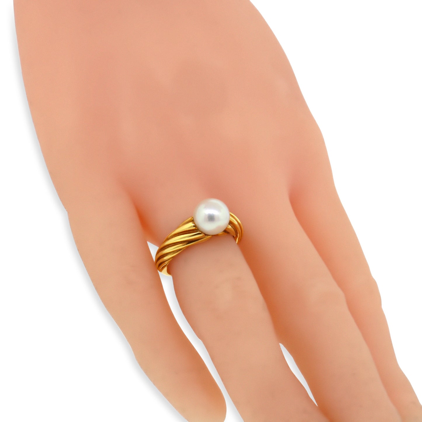 Mikimoto Pearl 8mm Band Ring