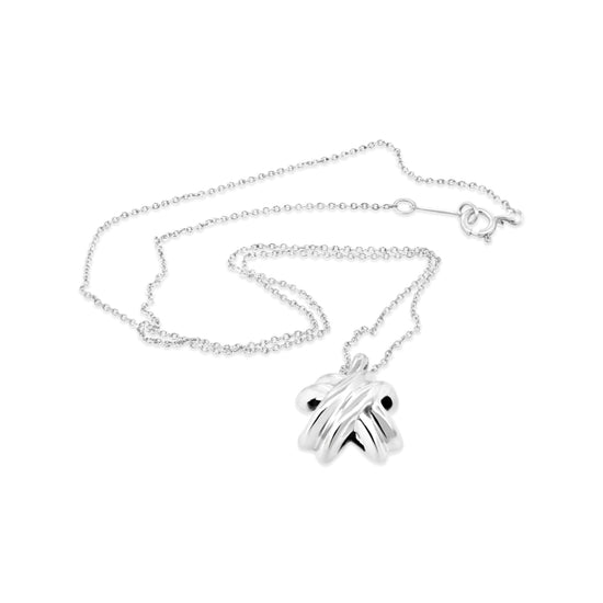Tiffany and Co. Fine Silver X Collection Necklace