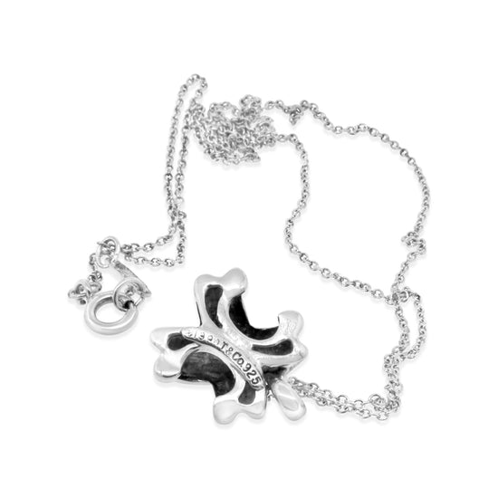 Tiffany and Co. Fine Silver X Collection Necklace
