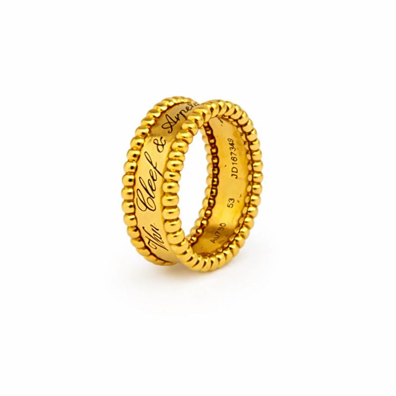 Van Cleef and Arpels Perlee Signature Ring