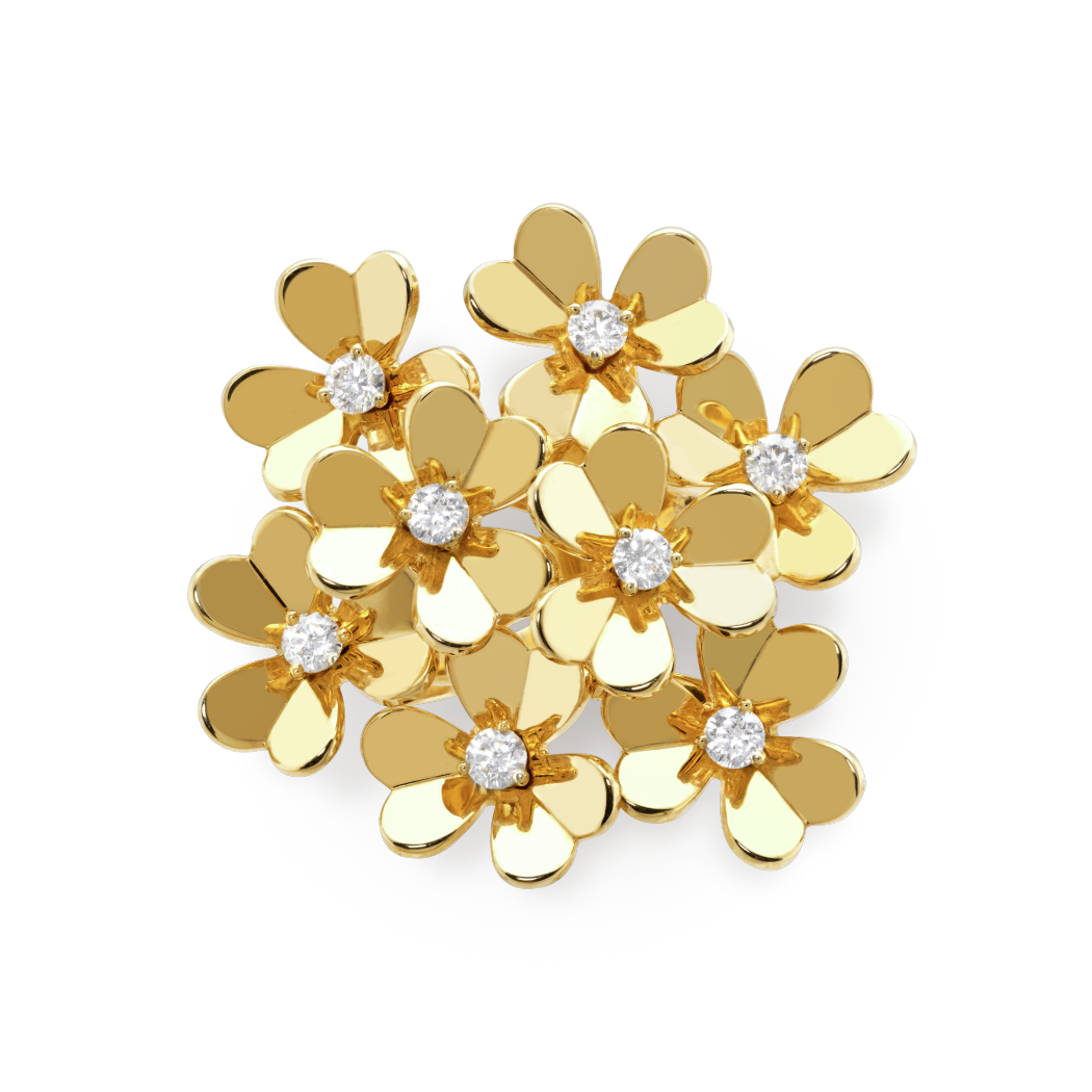 Van Cleef & Arpels Frivole, 8 Flowers Ring