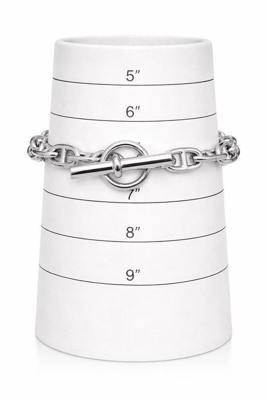 pasta　Hermès vintage Chaine d'ancre Vintage Hermès Chaine d'ancre bracelet, large model – FabOn5th.com