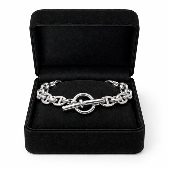 Vintage Hermès Chaine d'ancre bracelet, large model – FabOn5th.com