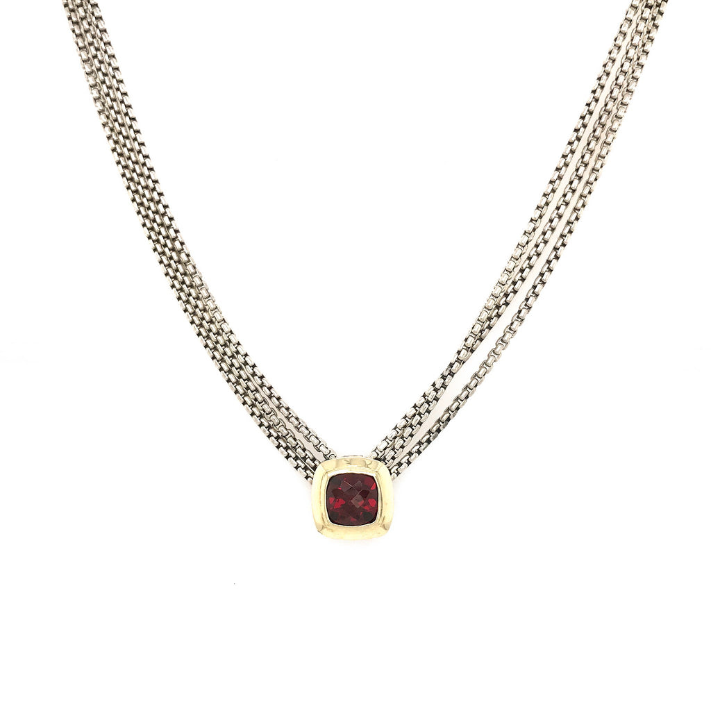 David yurman ruby on sale necklace